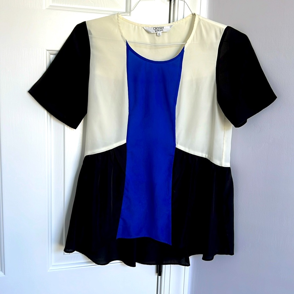 Crosby peplum top XS